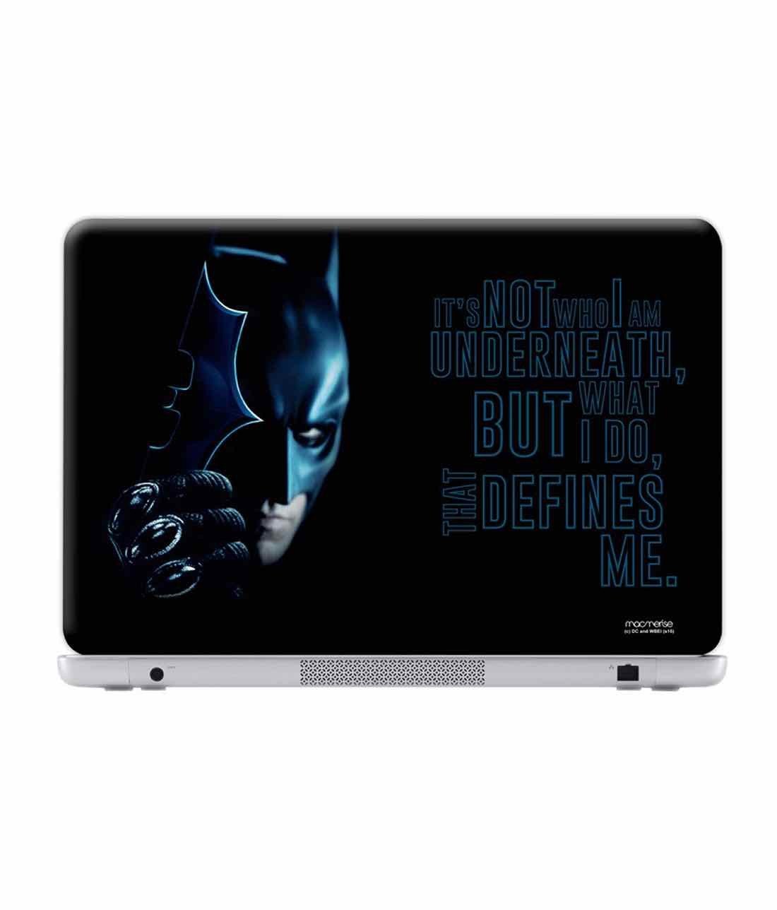 Being Batman - Laptop Skins - Sleeky India